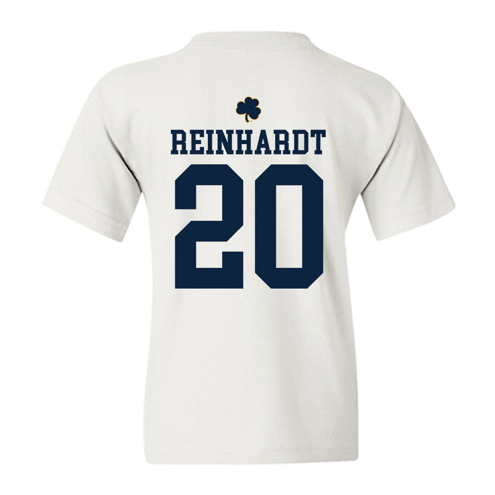 Notre Dame - NCAA Men's Lacrosse : Chris Reinhardt - Classic Shersey Youth T-Shirt-1