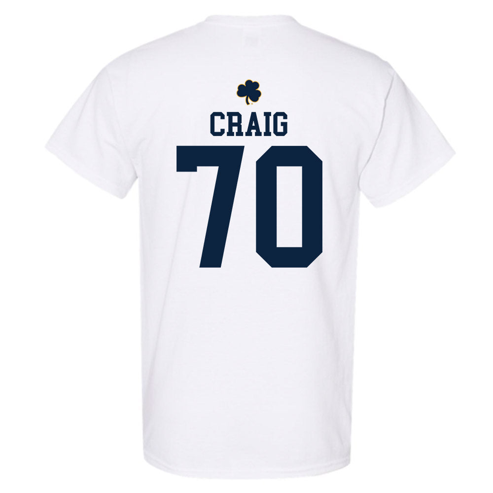 Notre Dame - NCAA Football : Ashton Craig - Classic Shersey T-Shirt-1