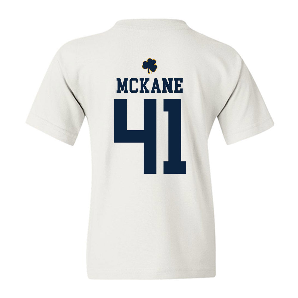 Notre Dame - NCAA Men's Lacrosse : Matthew McKane - Classic Shersey Youth T-Shirt-1