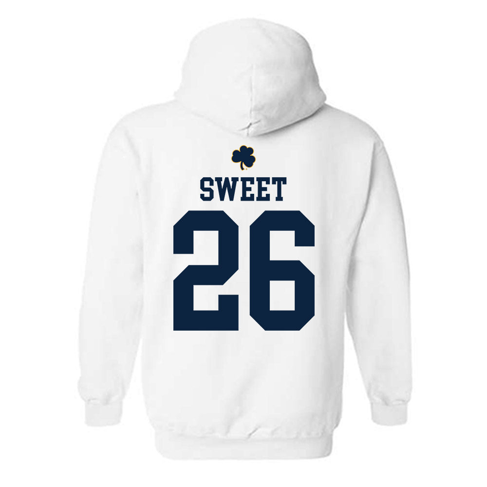 Notre Dame - NCAA Softball : Tenley Sweet - Classic Shersey Hooded Sweatshirt-1