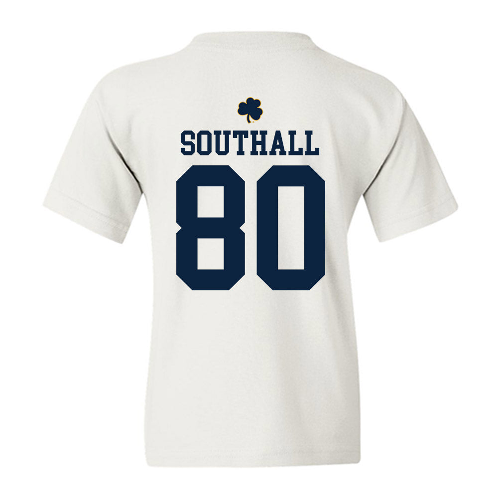 Notre Dame - NCAA Football : Xavier Southall - Classic Shersey Youth T-Shirt-1