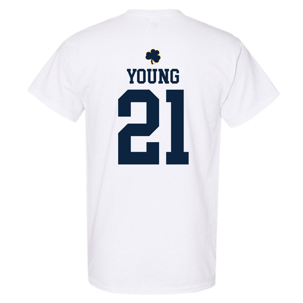 Notre Dame - NCAA Football : Kedren Young - Classic Shersey T-Shirt-1