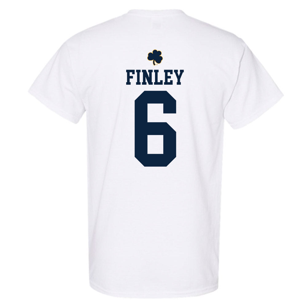Notre Dame - NCAA Men's Lacrosse : Fisher Finley - Classic Shersey T-Shirt-1