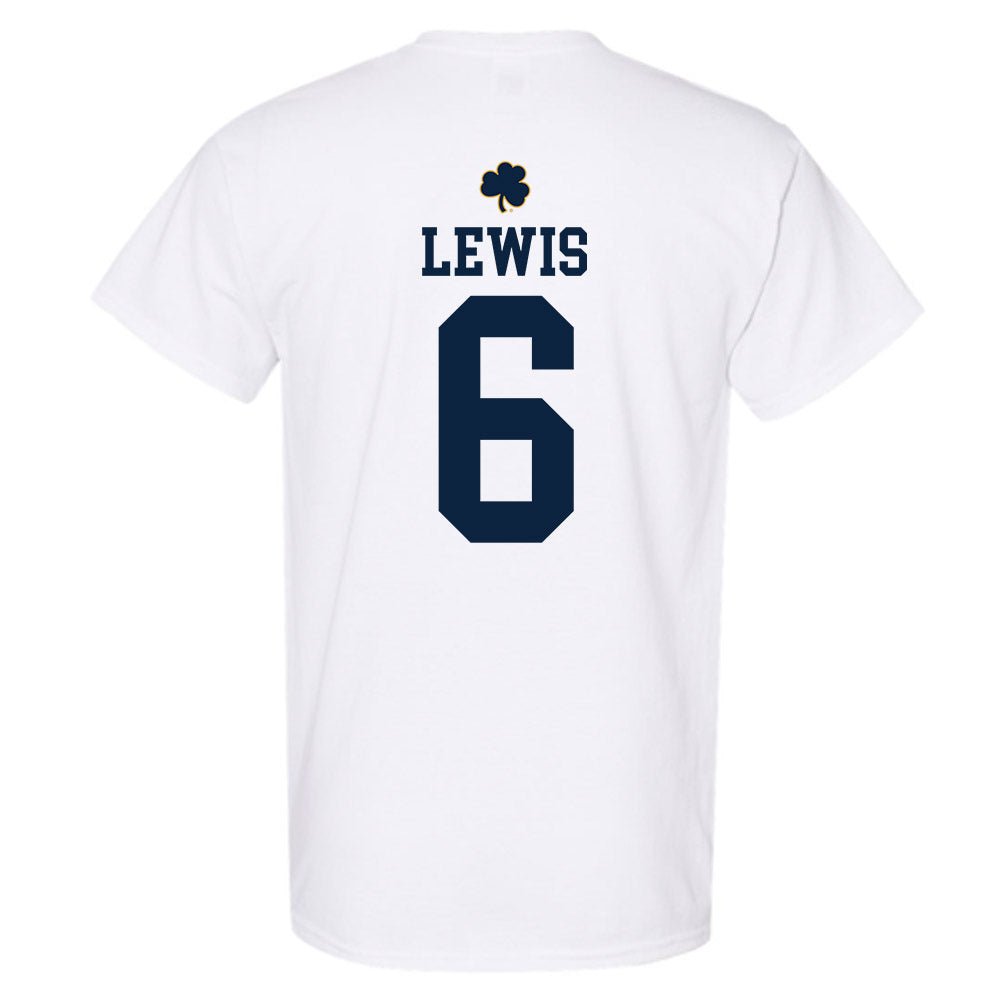 Notre Dame - NCAA Men's Soccer : Wyatt Lewis - Classic Shersey T-Shirt-1