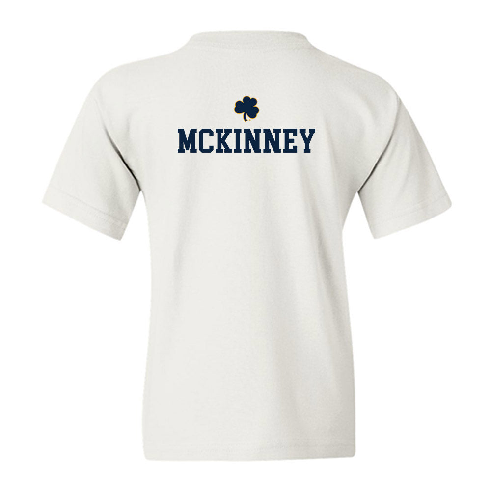 Notre Dame - NCAA Football : D.J. Mckinney - Classic Shersey Youth T-Shirt-1