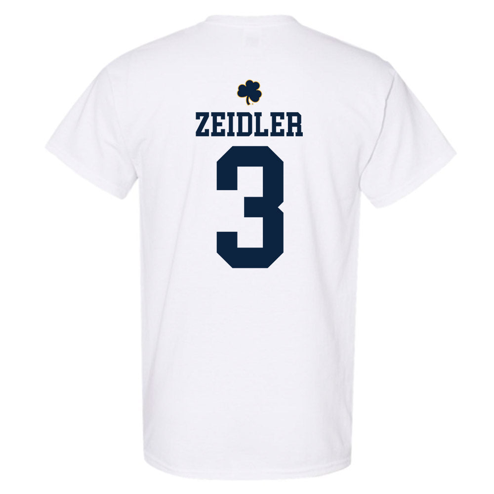 Notre Dame - NCAA Women's Volleyball : Portia Zeidler - Classic Shersey T-Shirt-1