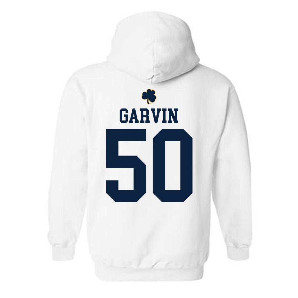 Notre Dame - NCAA Football : Sullivan Garvin - Classic Shersey Hooded Sweatshirt-1