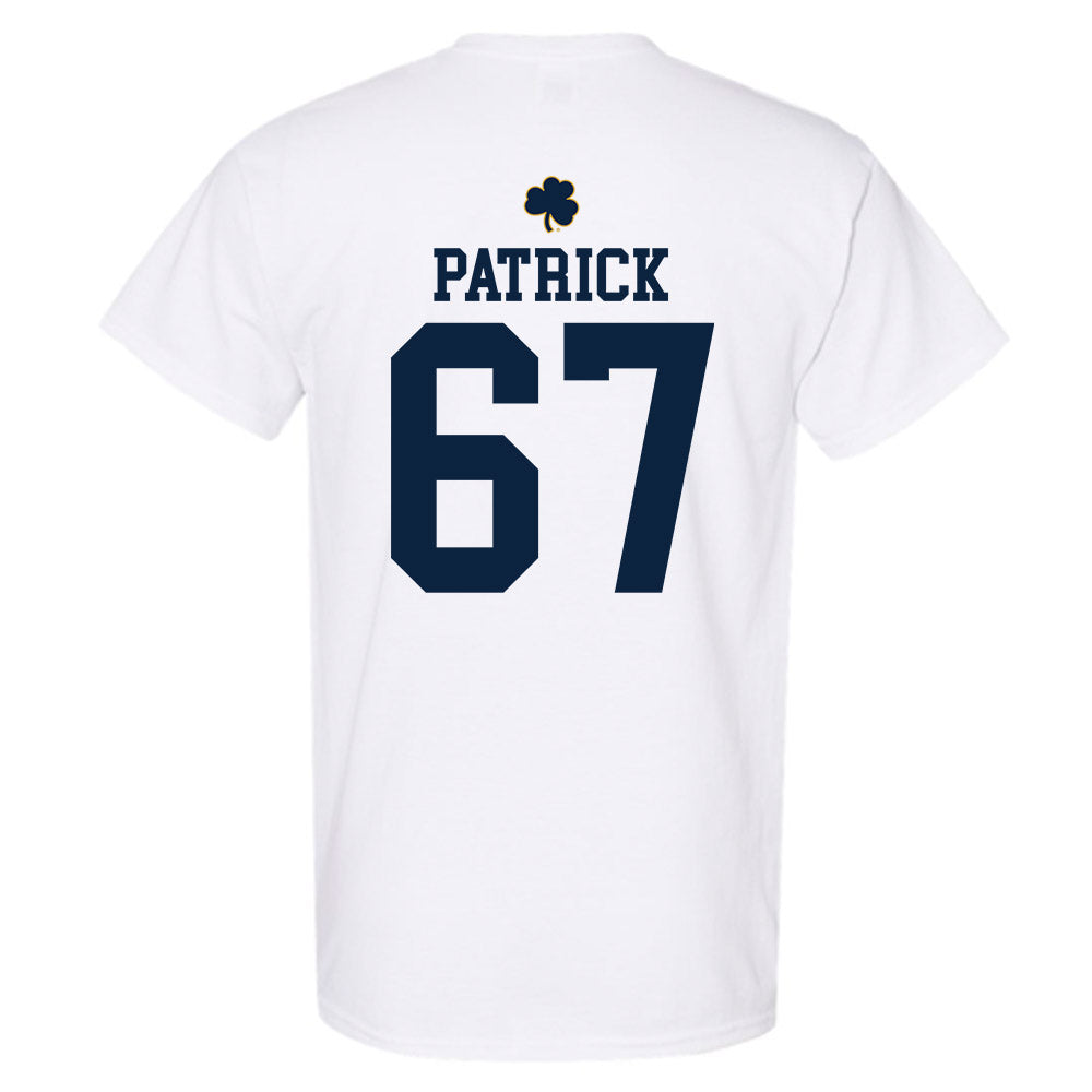 Notre Dame - NCAA Football : Gregory Patrick - Classic Shersey T-Shirt-1