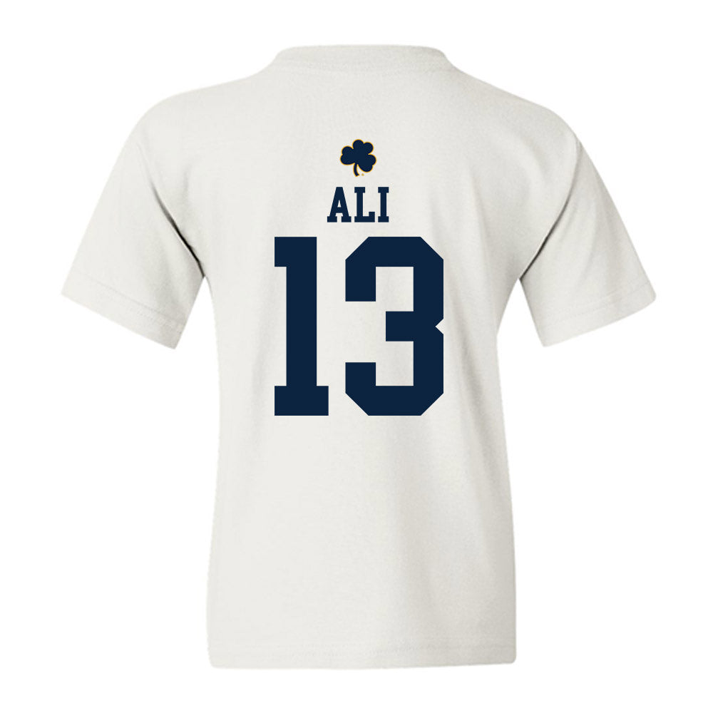 Notre Dame - NCAA Men's Ice Hockey : Brennan Ali - Classic Shersey Youth T-Shirt-1