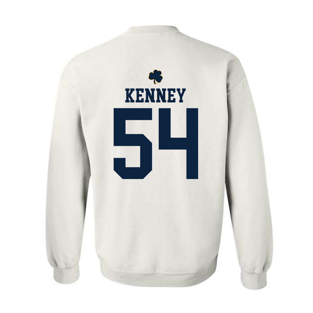 Notre Dame - NCAA Men's Lacrosse : James Kenney - Classic Shersey Crewneck Sweatshirt