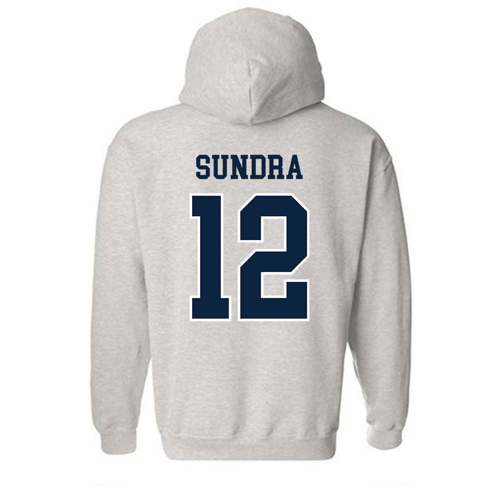 Notre Dame - NCAA Men's Basketball : Garrett Sundra - Classic Shersey Hooded Sweatshirt-1