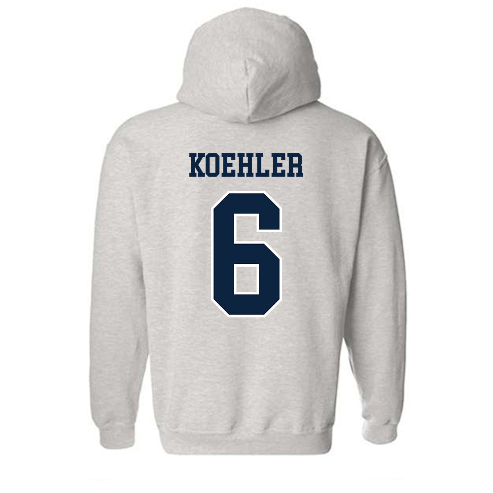 Notre Dame - NCAA Men's Basketball : Brady Koehler - Classic Shersey Hooded Sweatshirt-1
