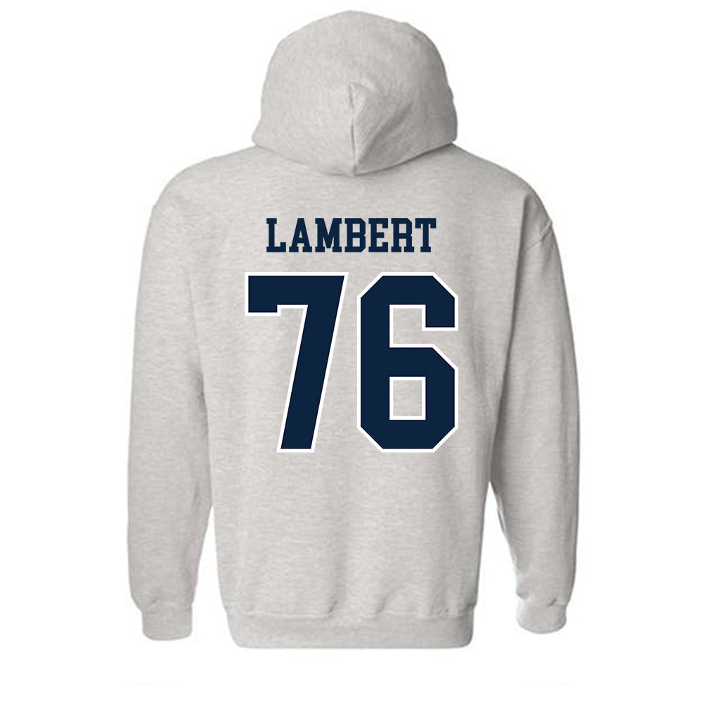 Notre Dame - NCAA Football : Guerby Lambert - Classic Shersey Hooded Sweatshirt-1
