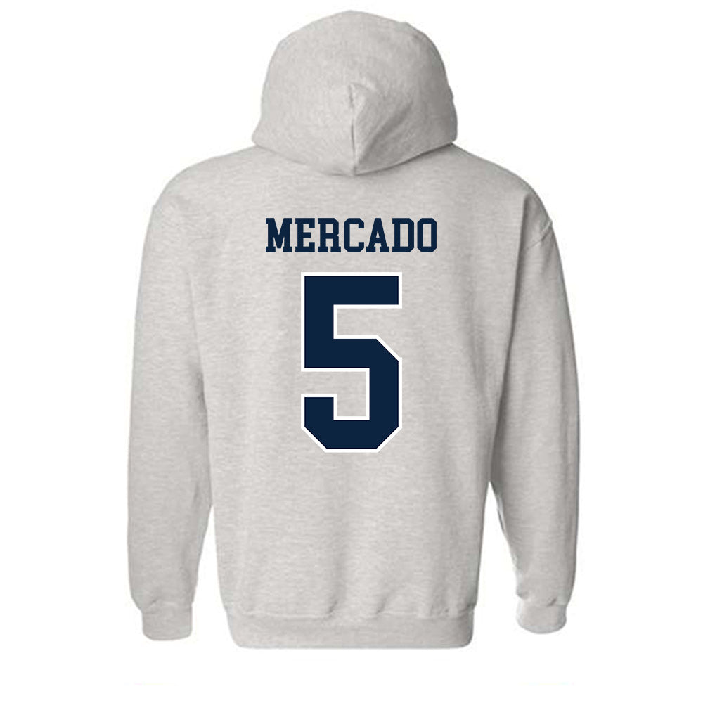 Notre Dame - NCAA Women's Volleyball : Carla Mercado - Classic Shersey Hooded Sweatshirt-1