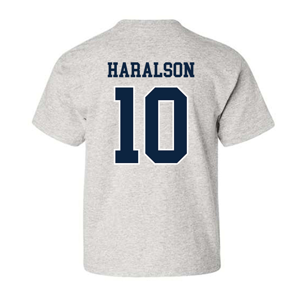 Notre Dame - NCAA Men's Basketball : Jalen Haralson - Classic Shersey Youth T-Shirt-1