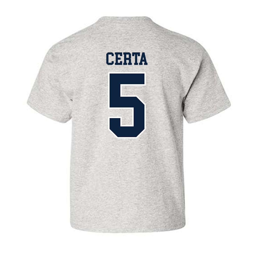 Notre Dame - NCAA Men's Basketball : Cole Certa - Classic Shersey Youth T-Shirt-1