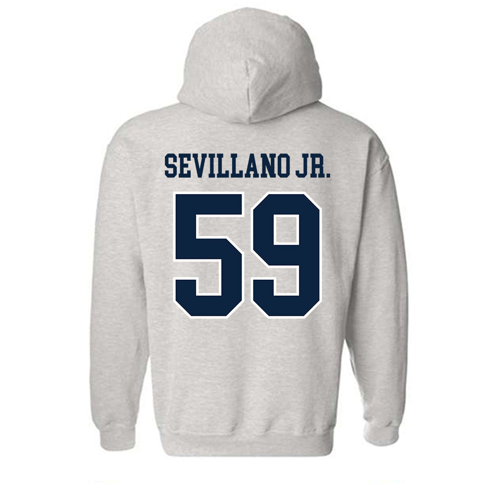 Notre Dame - NCAA Football : Sean Sevillano Jr. - Classic Shersey Hooded Sweatshirt-1