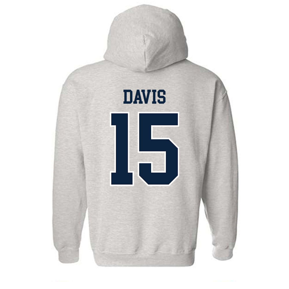 Notre Dame - NCAA Men's Lacrosse : Anderson Davis - Classic Shersey Hooded Sweatshirt-1