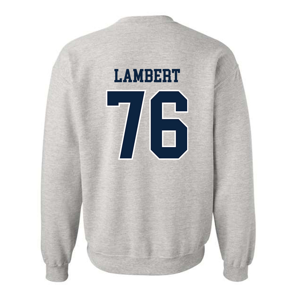 Notre Dame - NCAA Football : Guerby Lambert - Classic Shersey Crewneck Sweatshirt-1