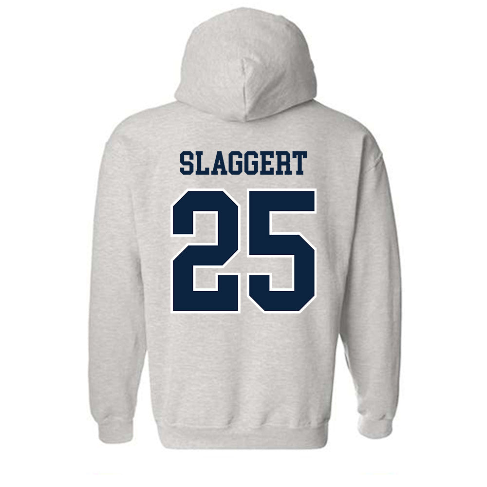 Notre Dame - NCAA Men's Ice Hockey : Carter Slaggert - Classic Shersey Hooded Sweatshirt-1