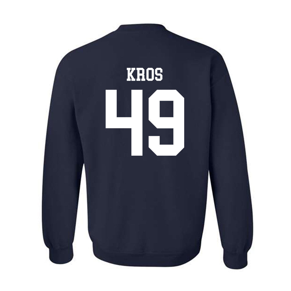 Notre Dame - NCAA Football : Andrew Kros - Classic Shersey Crewneck Sweatshirt-1