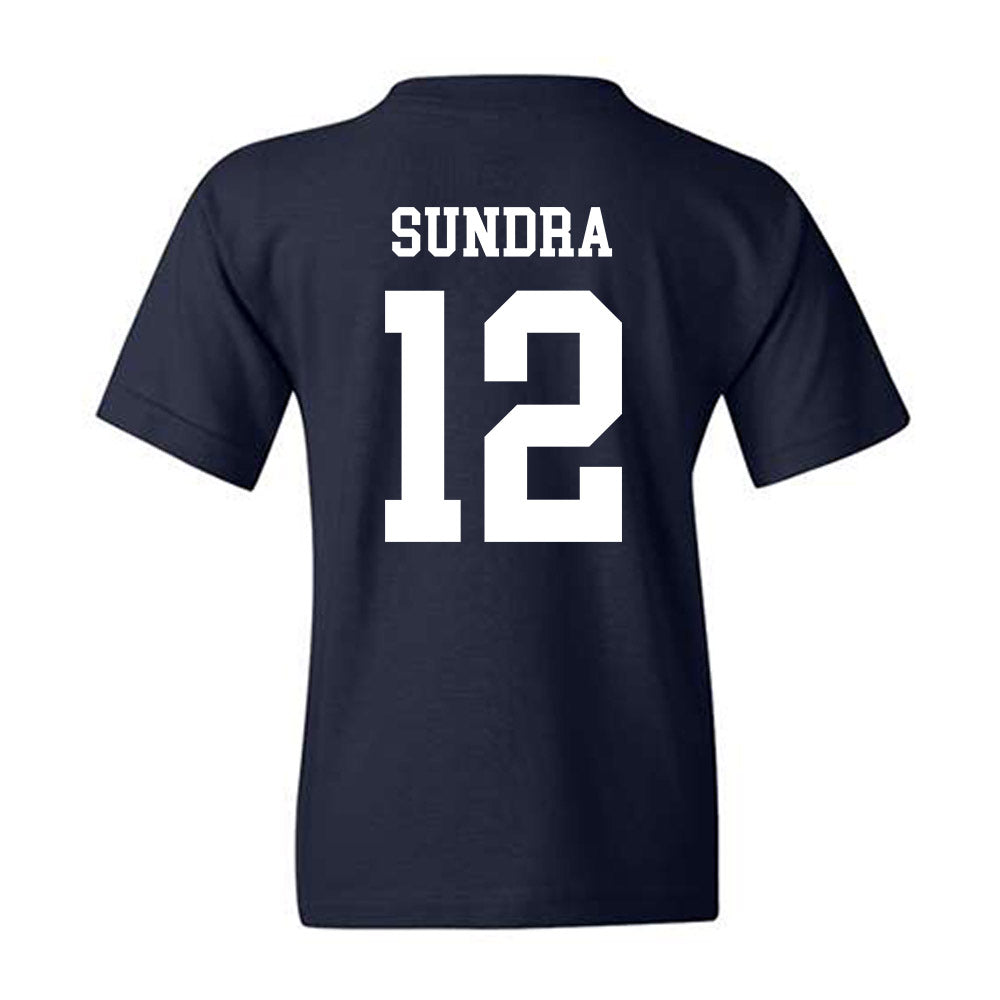 Notre Dame - NCAA Men's Basketball : Garrett Sundra - Classic Shersey Youth T-Shirt-1