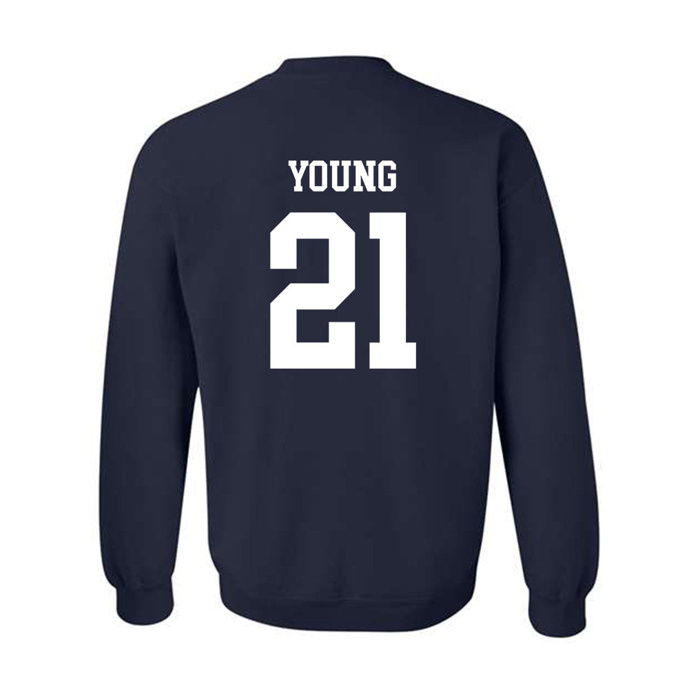 Notre Dame - NCAA Football : Kedren Young - Classic Shersey Crewneck Sweatshirt-1