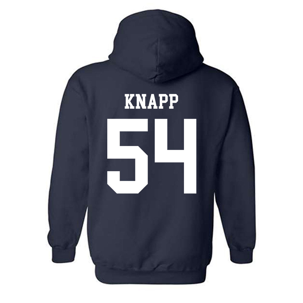 Notre Dame - NCAA Football : Anthonie Knapp - Classic Shersey Hooded Sweatshirt-1