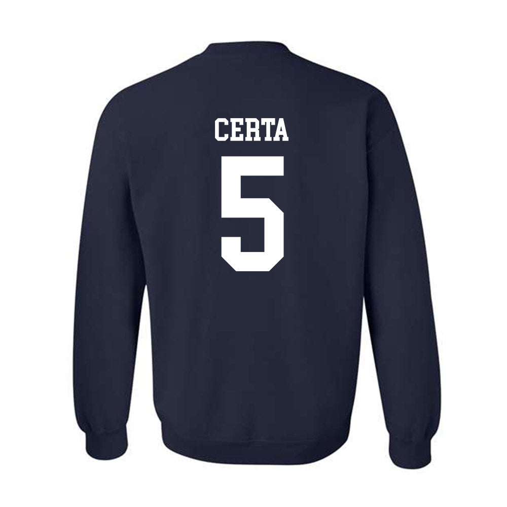 Notre Dame - NCAA Men's Basketball : Cole Certa - Classic Shersey Crewneck Sweatshirt-1