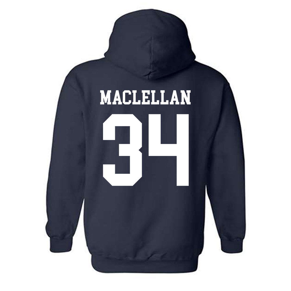 Notre Dame - NCAA Men's Basketball : Matthew MacLellan - Classic Shersey Hooded Sweatshirt-1