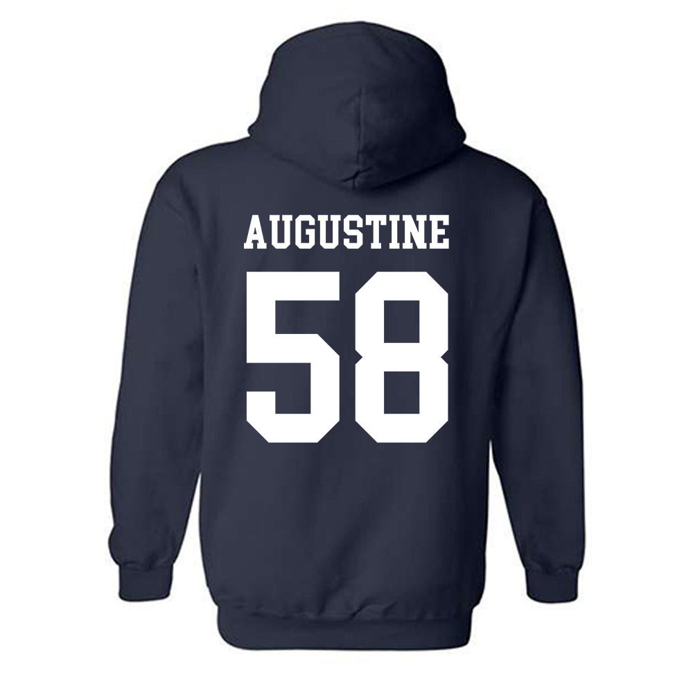 Notre Dame - NCAA Football : Matty Augustine - Classic Shersey Hooded Sweatshirt-1