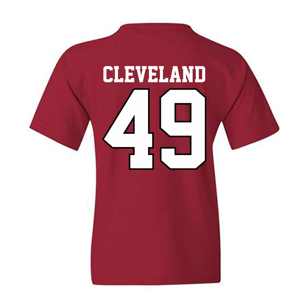 Oklahoma - NCAA Baseball : Jackson Cleveland - Classic Shersey Youth T-Shirt-1