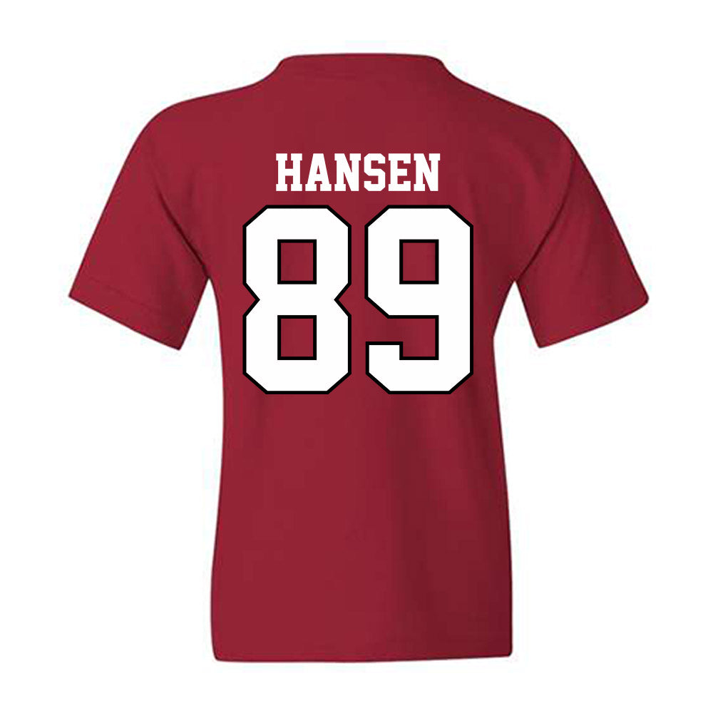 Oklahoma - NCAA Football : Hayden Hansen - Classic Shersey Youth T-Shirt-1