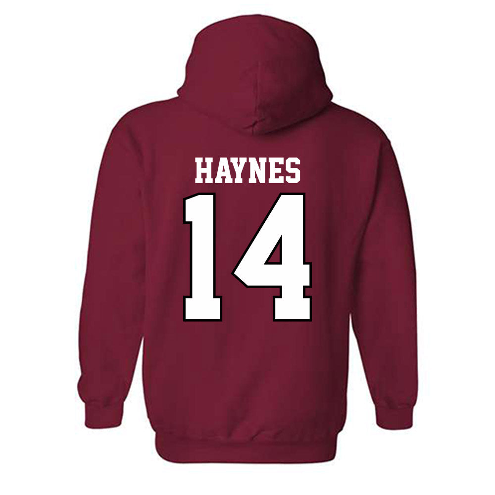 Oklahoma - NCAA Football : Trystan Haynes - Classic Shersey Hooded Sweatshirt-1