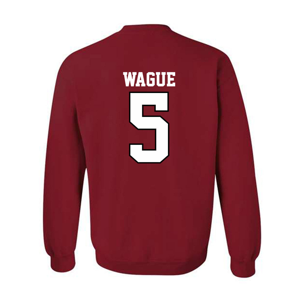 Oklahoma - NCAA Men's Basketball : Mohamed Wague - Classic Shersey Crewneck Sweatshirt-1