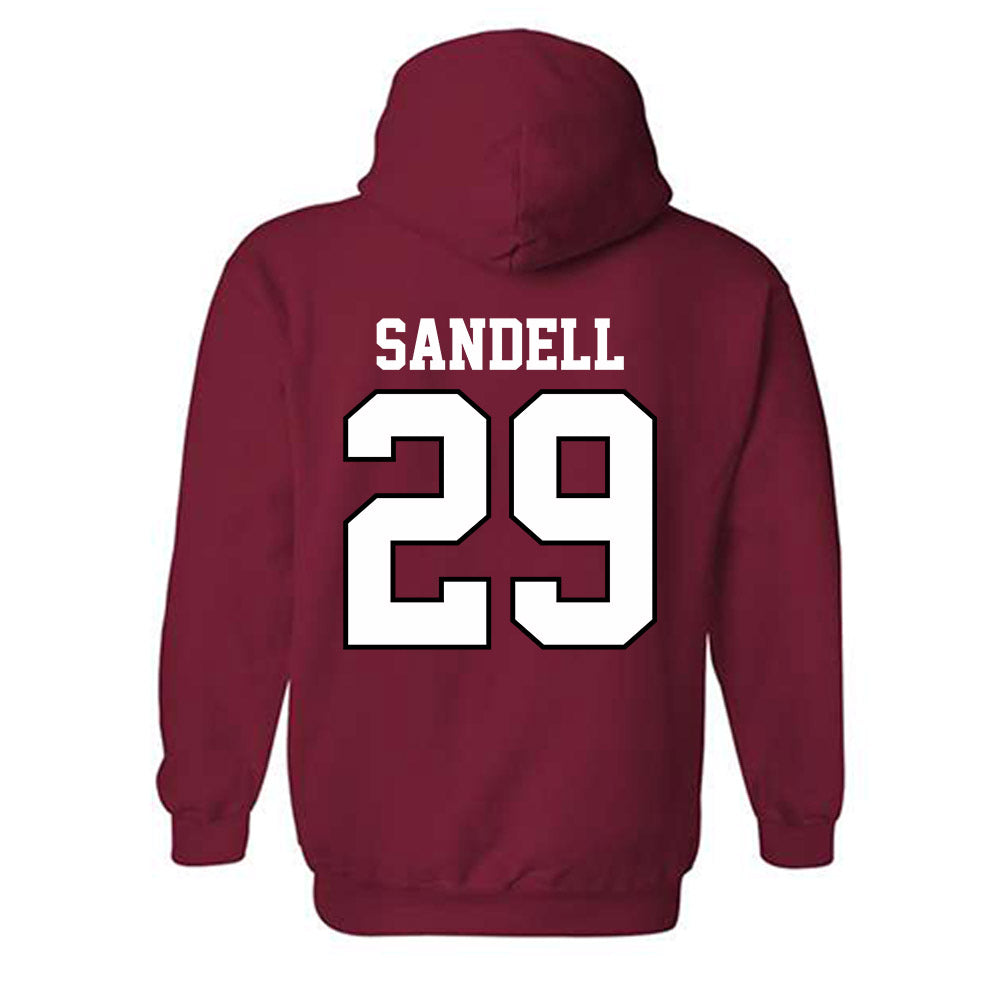 Oklahoma - NCAA Football : Tate Sandell - Classic Shersey Hooded Sweatshirt-1