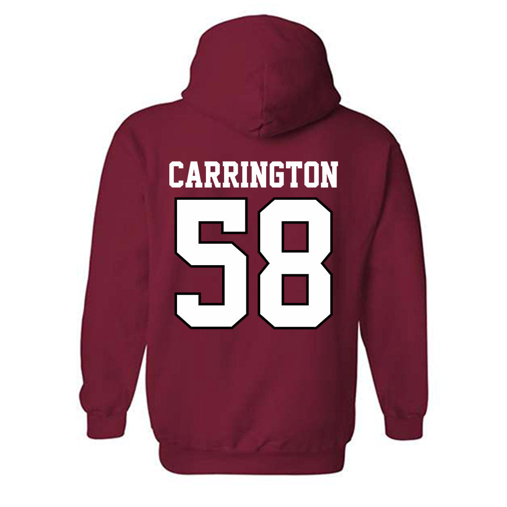 Oklahoma - NCAA Football : James Carrington - Classic Shersey Hooded Sweatshirt-1