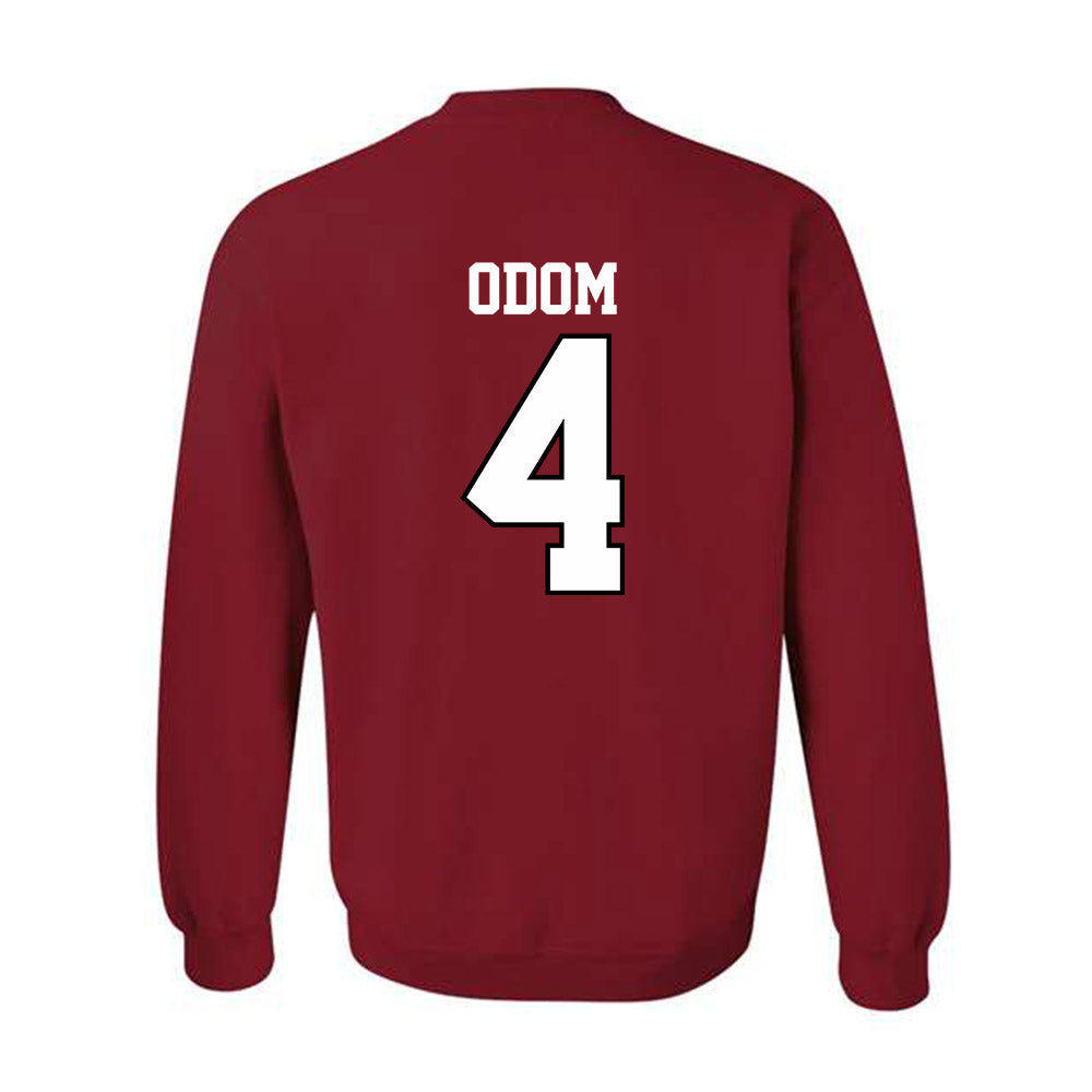 Oklahoma - NCAA Football : Daniel Odom - Classic Shersey Crewneck Sweatshirt-1