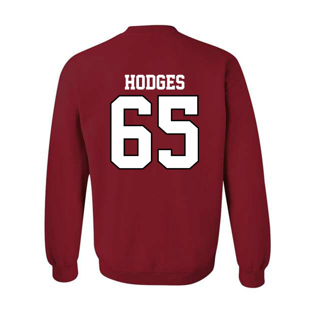 Oklahoma - NCAA Football : Ace Hodges - Classic Shersey Crewneck Sweatshirt-1