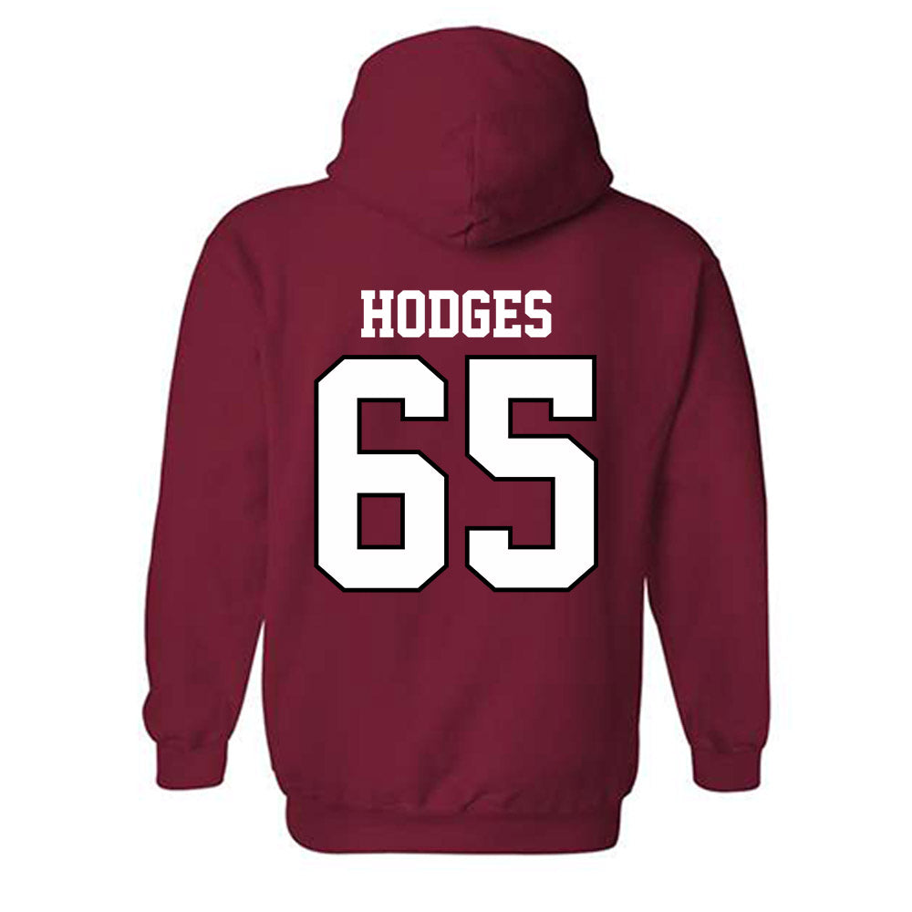 Oklahoma - NCAA Football : Ace Hodges - Classic Shersey Hooded Sweatshirt-1