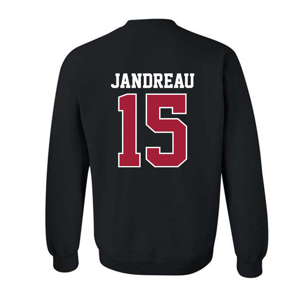 Oklahoma - NCAA Football : Beau Jandreau - Classic Shersey Crewneck Sweatshirt-1