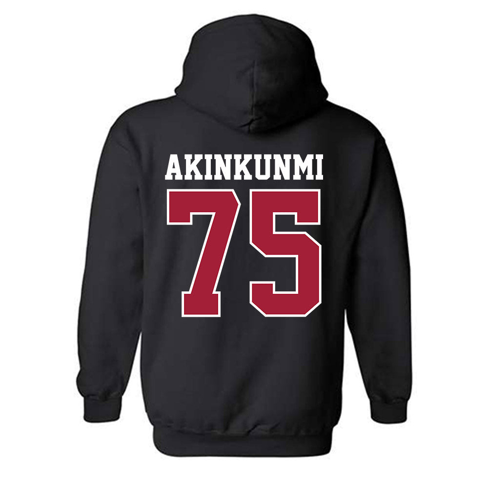 Oklahoma - NCAA Football : Daniel Akinkunmi - Classic Shersey Hooded Sweatshirt-1