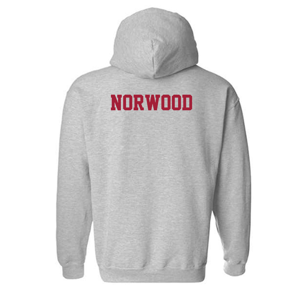 Oklahoma - NCAA Women's Track & Field : Amiyah Norwood - Classic Shersey Hooded Sweatshirt-1