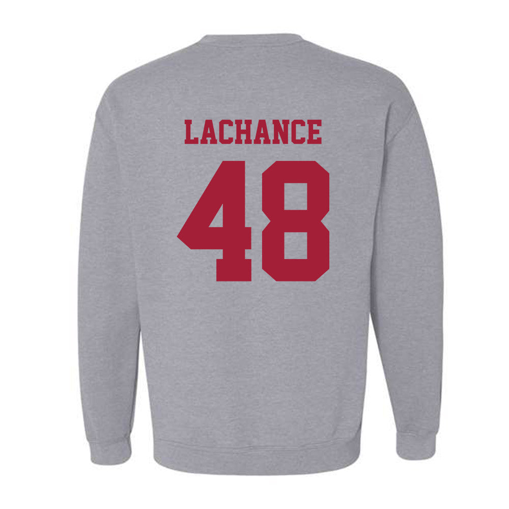 Oklahoma - NCAA Baseball : Deiten Lachance - Classic Shersey Crewneck Sweatshirt-1