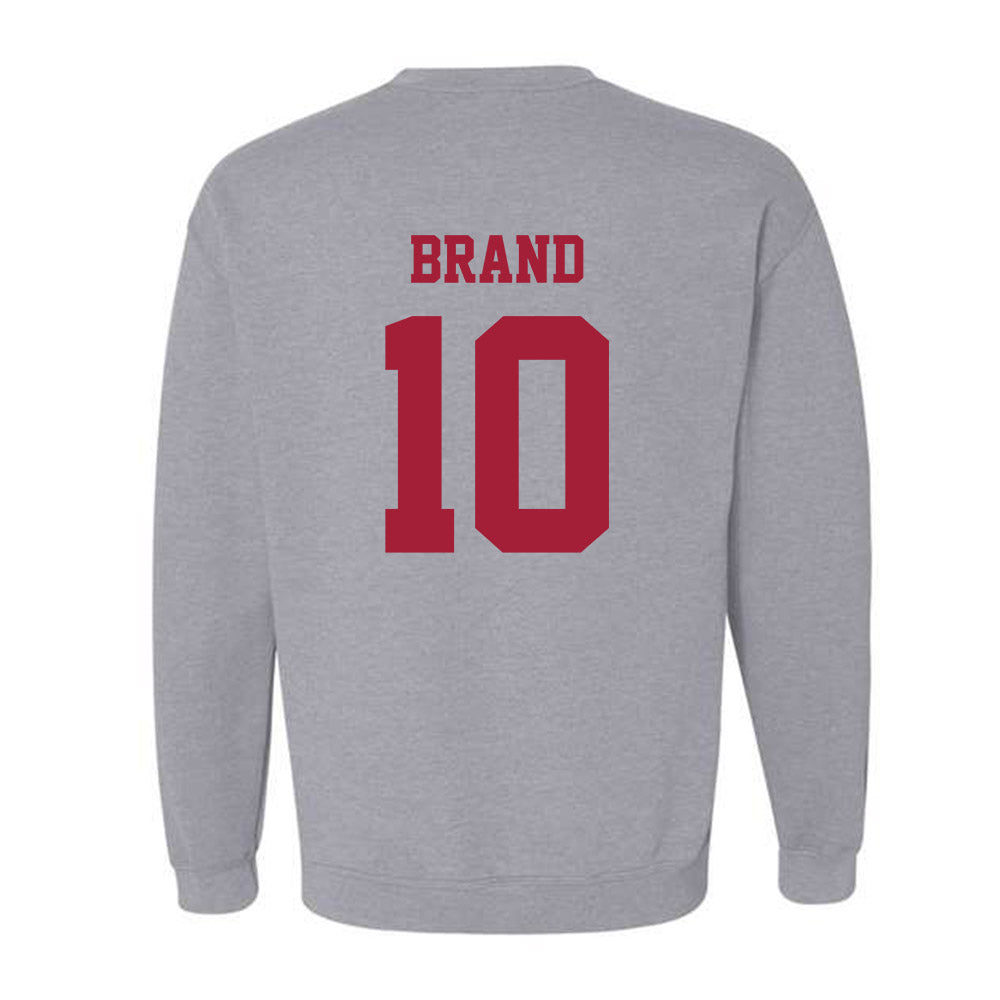 Oklahoma - NCAA Women's Soccer : Avery Brand - Classic Shersey Crewneck Sweatshirt-1