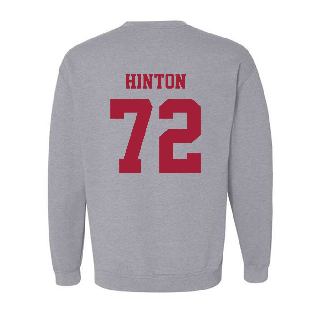 Oklahoma - NCAA Football : Fred Hinton - Classic Shersey Crewneck Sweatshirt-1