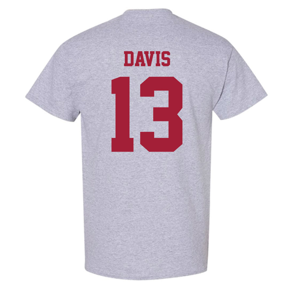 Oklahoma - NCAA Men's Basketball : Tae Davis - Classic Shersey T-Shirt-1