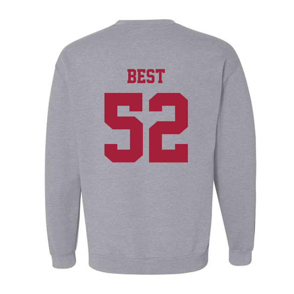 Oklahoma - NCAA Football : Noah Best - Classic Shersey Crewneck Sweatshirt-1