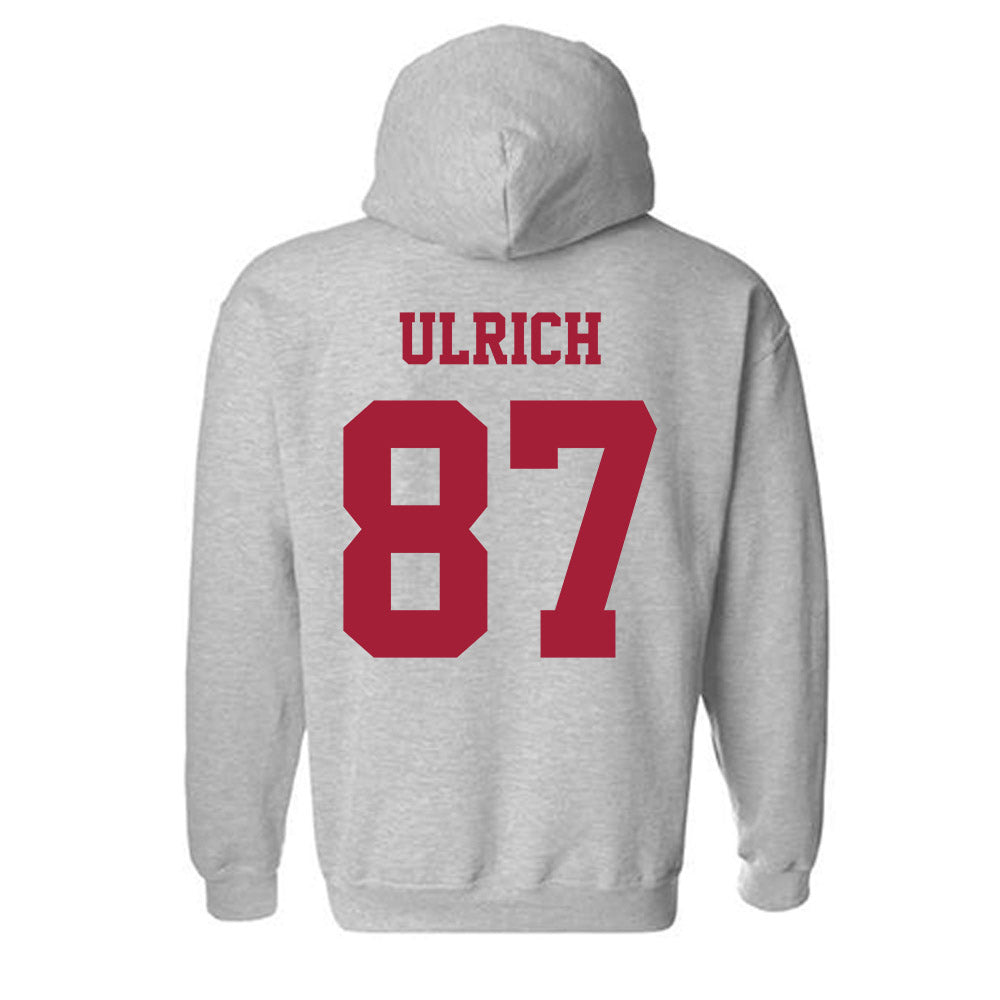Oklahoma - NCAA Football : Jacob Ulrich - Classic Shersey Hooded Sweatshirt-1