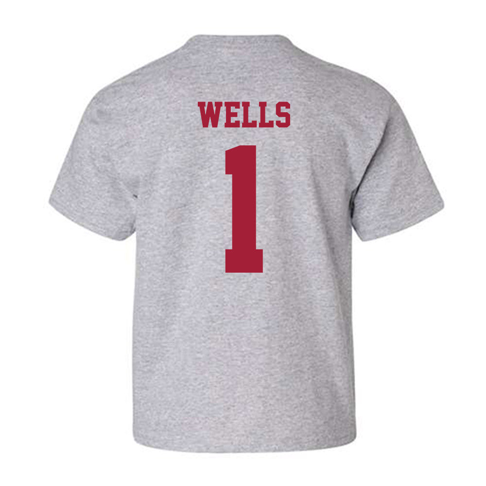 Oklahoma - NCAA Softball : Kendall Wells - Classic Shersey Youth T-Shirt-1
